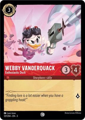 Webby Vanderquack - Enthusiastic Duck - Into the Inklands (3) Into the Inklands