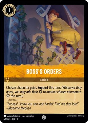 Boss&#39;s Orders - Into the Inklands (3) Into the Inklands
