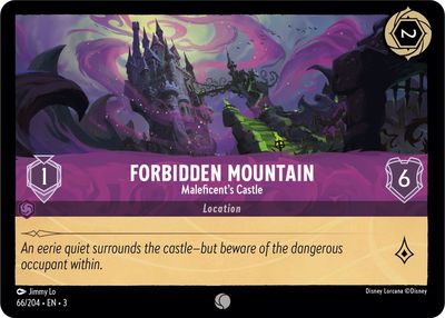 Forbidden Mountain - Maleficent&#39;s Castle - Into the Inklands (3) Into the Inklands