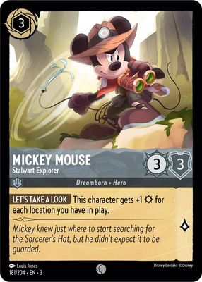 Mickey Mouse - Stalwart Explorer - Into the Inklands (3) Into the Inklands