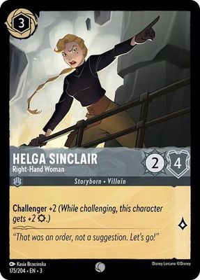Helga Sinclair - Right-Hand Woman - Into the Inklands (3) Into the Inklands