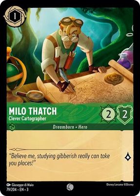 Milo Thatch - Clever Cartographer - Into the Inklands (3) Into the Inklands
