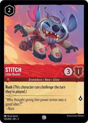 Stitch - Little Rocket - Into the Inklands (3) Into the Inklands