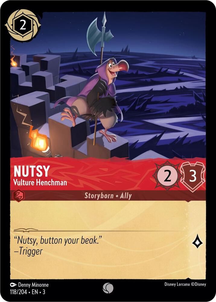 Nutsy - Vulture Henchman - Into the Inklands (3) Into the Inklands
