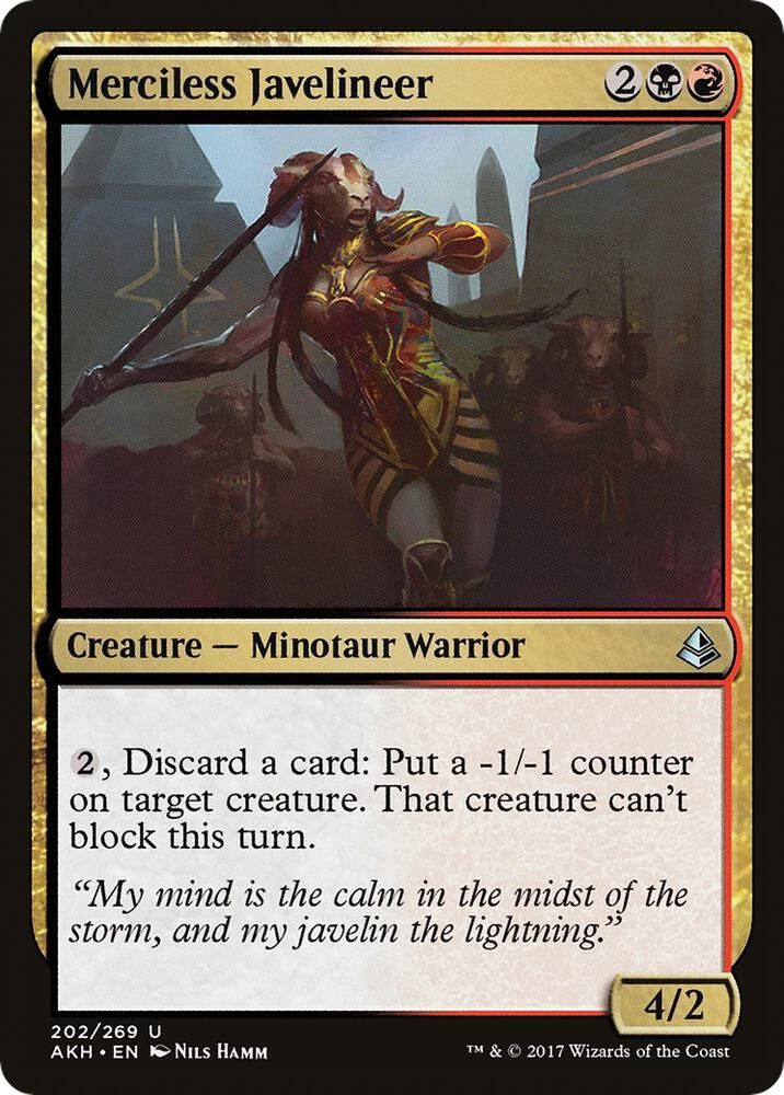 Merciless Javelineer 202/269 - Amonkhet (AKH)
