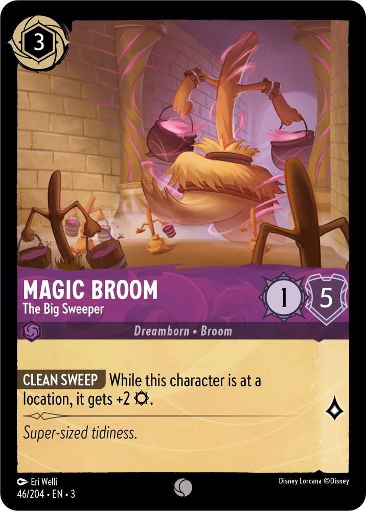 Magic Broom - The Big Sweeper - Into the Inklands (3) Into the Inklands