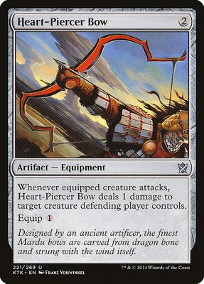 Heart-Piercer Bow 221/269 - Khans of Tarkir (KTK) (Español)