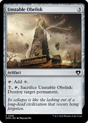 Unstable Obelisk 0416 - Commander Masters (CMM)