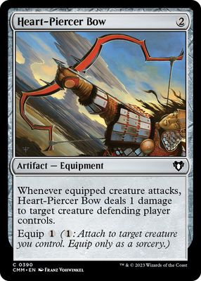 Heart-Piercer Bow 0390 - Commander Masters (CMM)