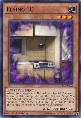 Flying &quot;C&quot; - MP14-EN092 - Common 1st Edition Yu-Gi-Oh! 2014 Mega-Tins Singles