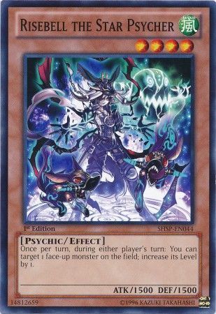 Risebell the Star Psycher - SHSP-EN044 - Common 1st Edition Shadow Specters 1st Edition Singles