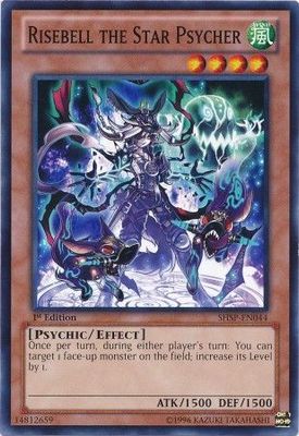 Risebell the Star Psycher - SHSP-EN044 - Common 1st Edition Shadow Specters 1st Edition Singles