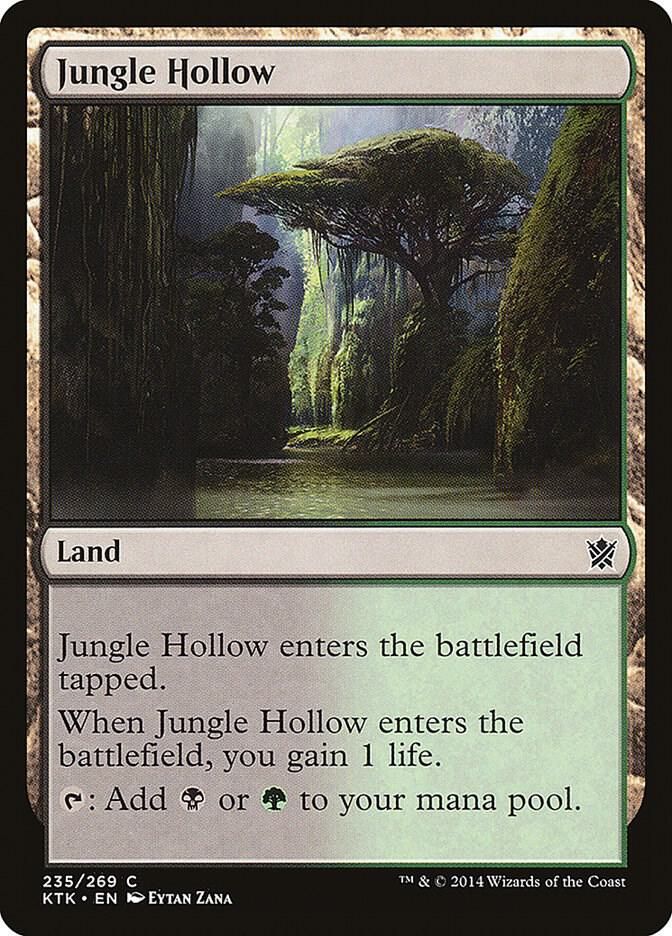 Jungle Hollow 235/269 - Khans of Tarkir  Singles (Español)