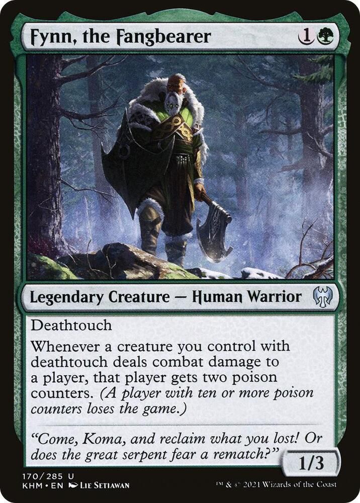 Fynn, the Fangbearer 170/285 - Kaldheim (KHM)