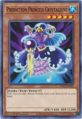 Prediction Princess Crystaldine - DLCS-EN085 - Common 1st Edition Dragons of Legend The Complete Series 1st Edition Singles
