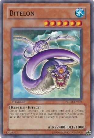 Bitelon - POTD-EN023 - Common 1st Edition Power of the Duelist [POTD] 1st Edition Singles