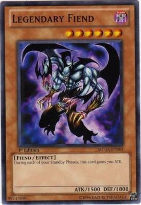 Legendary Fiend - SDMA-EN004 - Common 1st Edition Structure Deck: Marik 1st Edition Singles