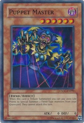 Puppet Master - CSOC-EN090 - Super Rare Unlimited Crossroads of Chaos [CSOC] Unlimited Singles