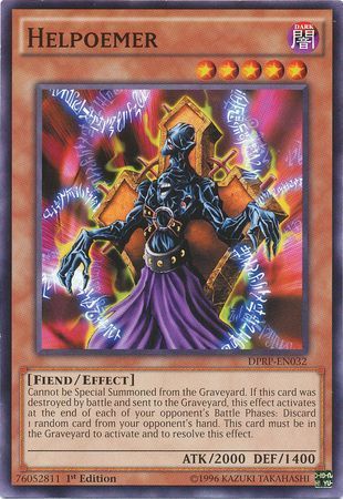 Helpoemer - DPRP-EN032 - Common 1st Edition Duelist Pack: Rivals of the Pharaoh Singles