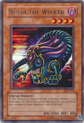 Nuvia the Wicked - LON-013 - Rare Unlimited Labyrinth of Nightmare [LON] Unlimited Singles