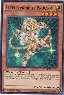Satellarknight Procyon - MP15-EN147 - Common 1st Edition Yu-Gi-Oh! 2015 Mega-Tins [MP15]