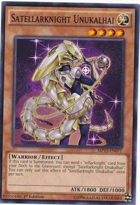 Satellarknight Unukalhai - MP15-EN077 - Common 1st Edition Yu-Gi-Oh! 2015 Mega-Tins [MP15]