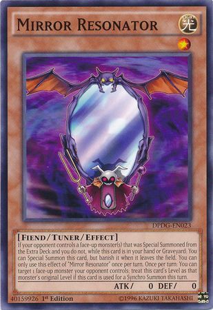 Mirror Resonator - DPDG-EN023 - Common 1st Edition Duelist Pack: Dimensional Guardians Singles