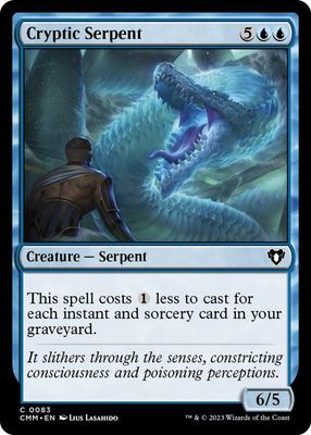 Cryptic Serpent 0083 - Commander Masters (CMM)