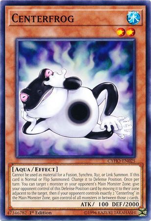 Centerfrog - CYHO-EN025 - Common 1st Edition Cybernetic Horizon 1st Edition Singles (espanol)