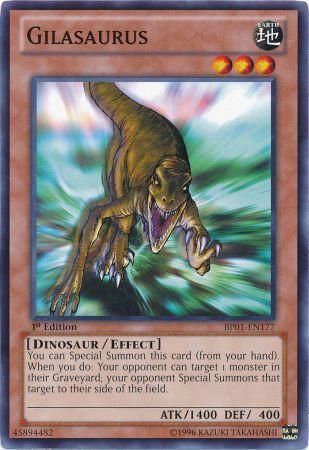 Gilasaurus - BP01-EN177 - Common 1st Edition Battle Pack: Epic Dawn 1st Edition Singles