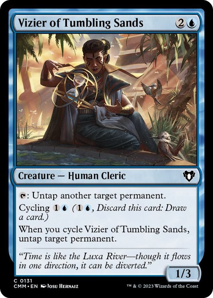Vizier of Tumbling Sands 0131 - Commander Masters (CMM)