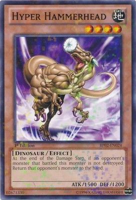 Hyper Hammerhead - BP02-EN024 - Mosaic Rare 1st Edition Battle Pack 2: War of the Giants Mosaic Rare 1st Edition Singles