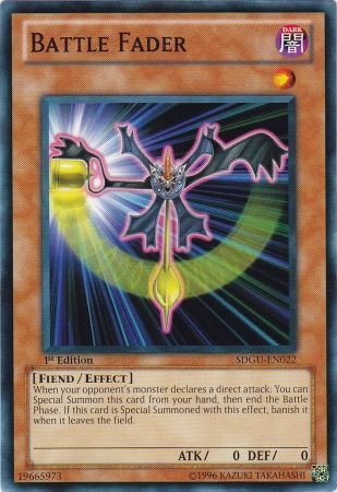 Battle Fader - SDGU-EN022 - Common 1st Edition Structure Deck: Gates of the Underworld 1st Edition Singles