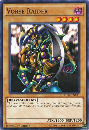 Vorse Raider - LDK2-ENK11 - Common 1st Edition Legendary Decks II - Kaiba