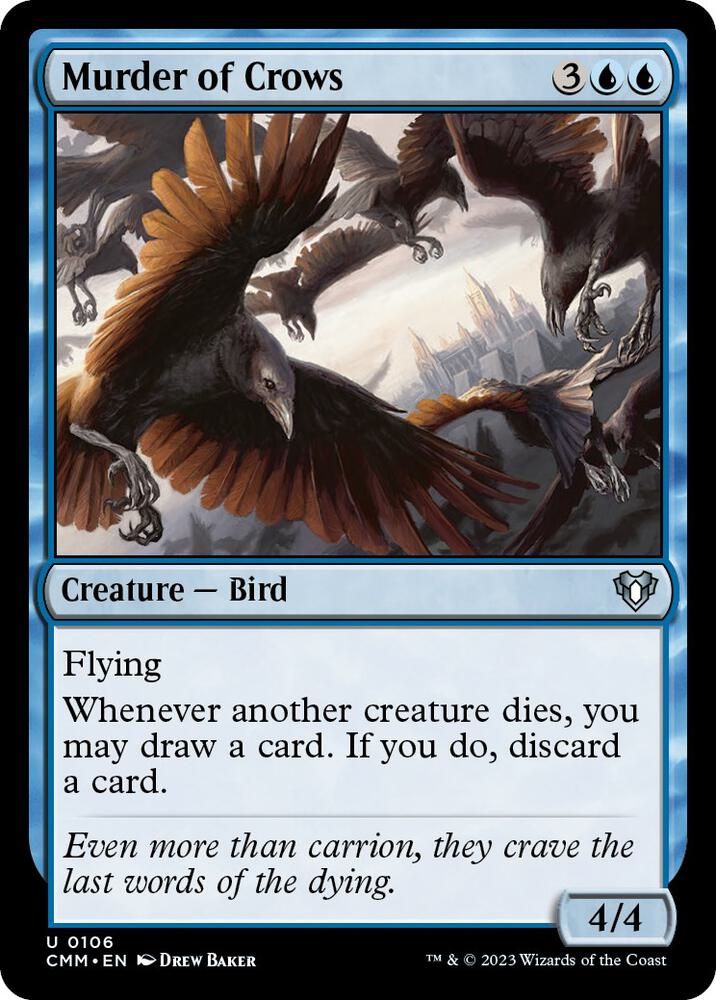 Murder of Crows 0106 - Commander Masters (CMM)