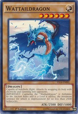 Wattaildragon - YS14-EN001 - Common 1st Edition Starter Deck: Super Starter: Space-Time Showdown [YS14]