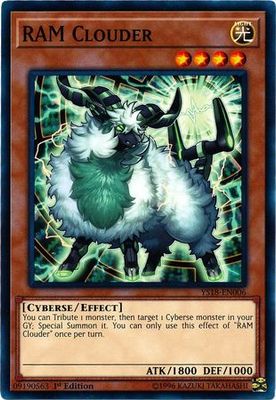 RAM Clouder - YS18-EN006 - Common 1st Edition Starter Deck: Codebreaker Singles (espanol)