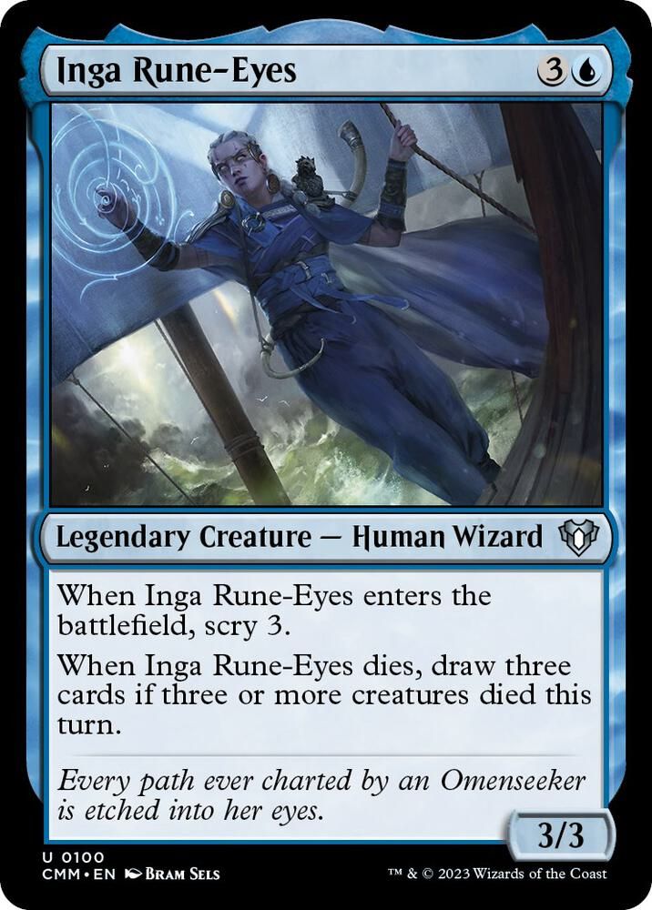 Inga Rune-Eyes 0100 - Commander Masters (CMM)