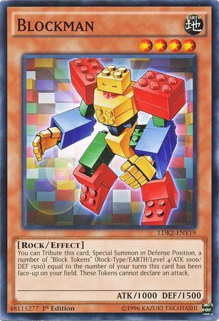 Blockman - LDK2-ENY19 - Common 1st Edition Legendary Decks II - Yugi (espanol)
