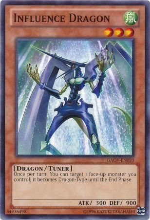 Influence Dragon - GAOV-EN093 - Common Unlimited Galactic Overlord Unlimited Singles