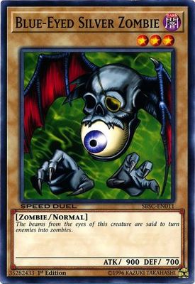 Blue-Eyed Silver Zombie - SBSC-EN011 - Common 1st Edition Speed Duel: Scars of Battle Singles