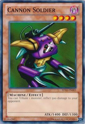 Cannon Soldier - SD10-EN009 - Common Unlimited Structure Deck: Machine Re-Volt Unlimited Singles