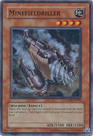 Minefieldriller - ANPR-EN034 - Super Rare Unlimited Ancient Prophecy [ANPR] Unlimited Singles