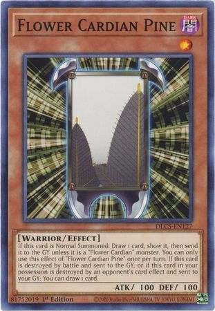 Flower Cardian Pine - DLCS-EN127 - Common 1st Edition Dragons of Legend The Complete Series 1st Edition Singles