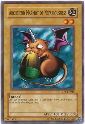 Archfiend Marmot of Nefariousness - TP6-EN016 - Common Tournament Pack: 6th Season TP6