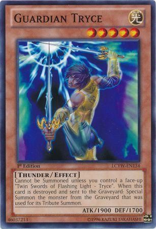 Guardian Tryce - LCYW-EN134 - Common 1st Edition Legendary Collection 3: Yugi&#39;s World 1st Edition Singles