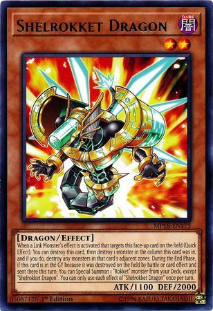 Shelrokket Dragon - MP18-EN175 - Rare 1st Edition 2018 Mega-Tins Singles