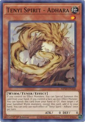 Tenyi Spirit - Adhara - MP20-EN106 - Common 1st Edition 2020 Mega-Tin: Lost Memories 1st Edition Singles