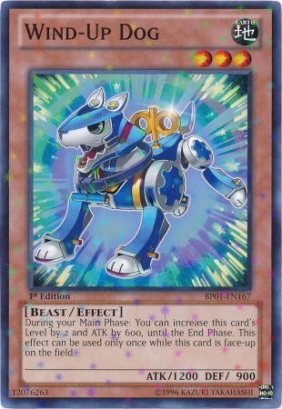 Wind-Up Dog - BP01-EN167 - Starfoil Rare 1st Edition Battle Pack: Epic Dawn 1st Edition Starfoil Singles