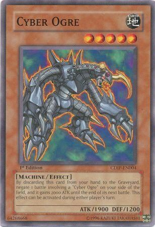 Cyber Ogre - CDIP-EN004 - Common 1st Edition Cyberdark Impact [CDIP] 1st Edition Singles